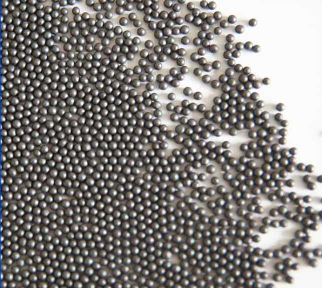 Các hạt hình cầu xử lý nhiệt đã sử dụng bắn thép grit