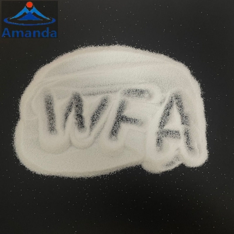 Alumina Wfa hợp nhất màu trắng cho vật liệu chịu lửa Trung Quốc